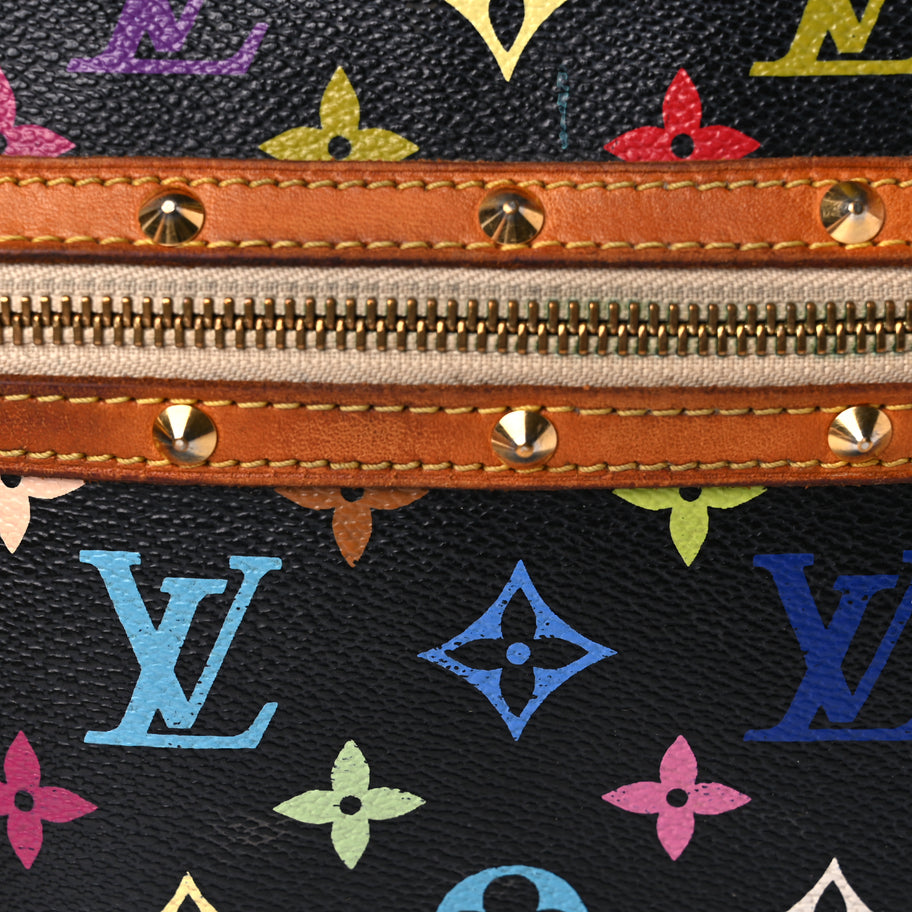 Louis Vuitton Monogram Multicolor Boulogne Black Image 6