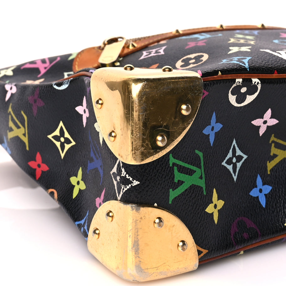 Louis Vuitton Monogram Multicolor Boulogne Black Image 7