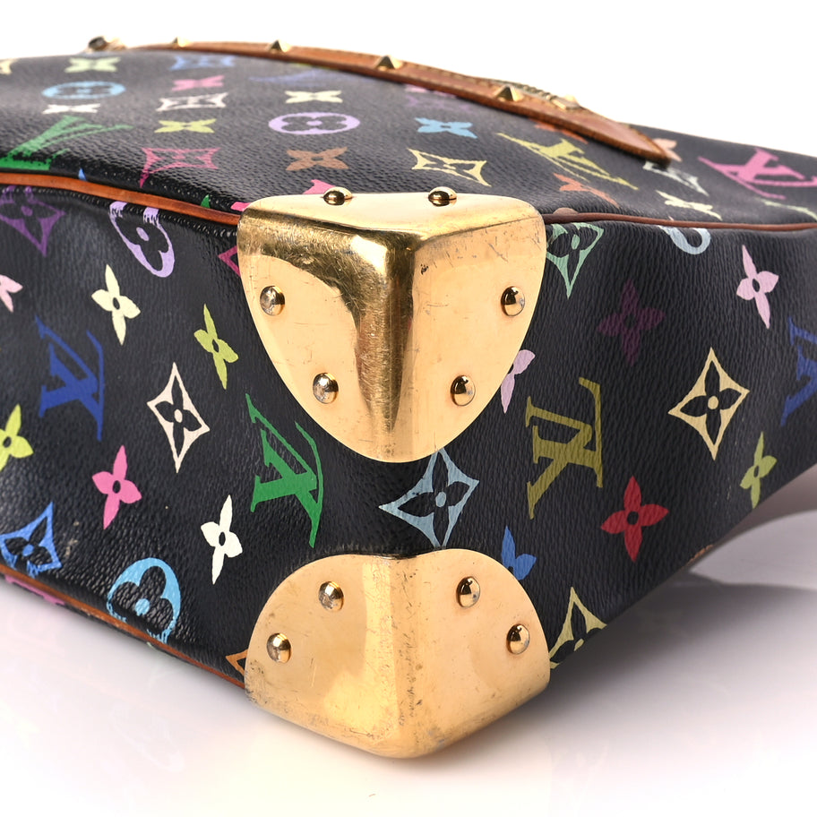 Louis Vuitton Monogram Multicolor Boulogne Black Image 8
