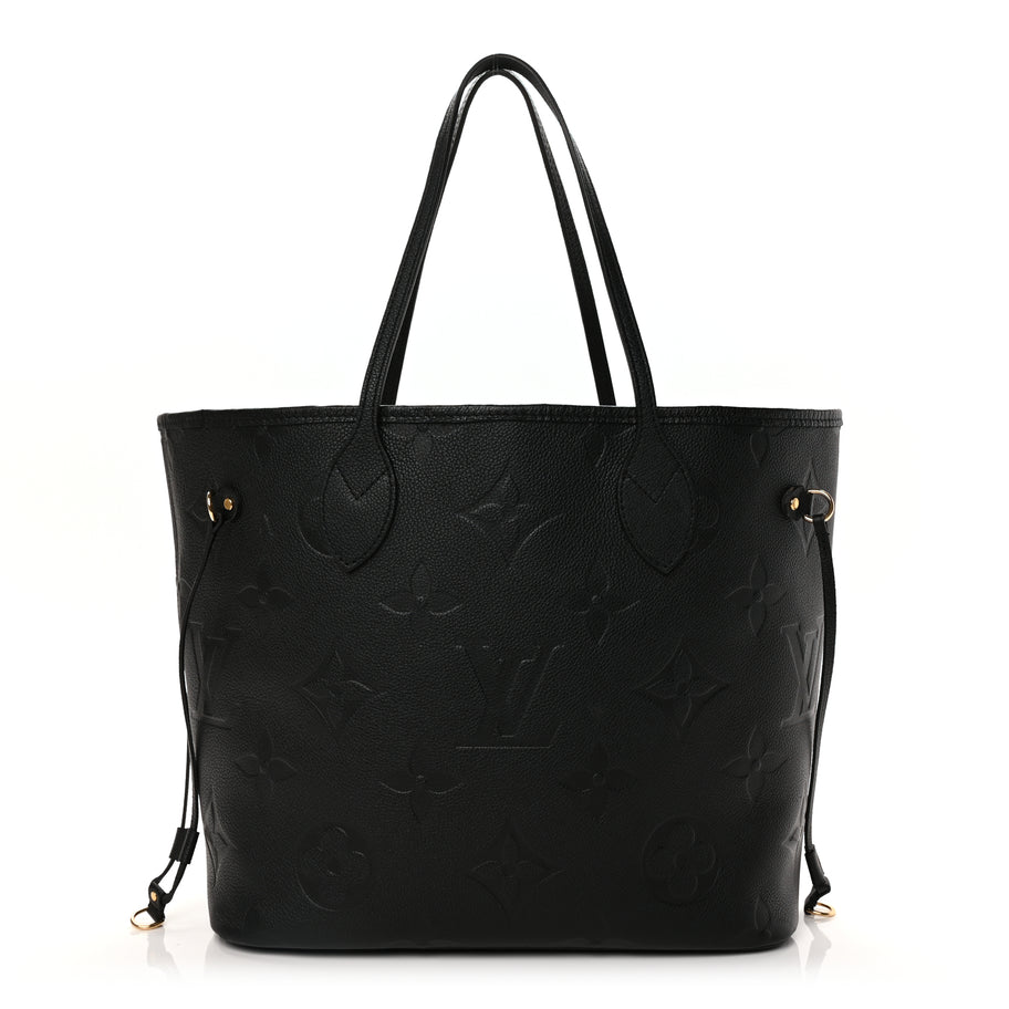 Louis Vuitton Empreinte Monogram Giant Neverfull MM Black Image 1