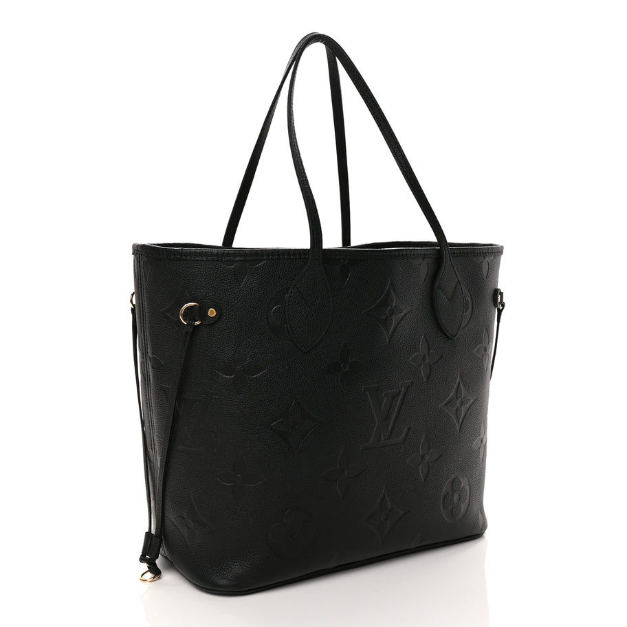 Louis Vuitton Empreinte Monogram Giant Neverfull MM Black Image 3
