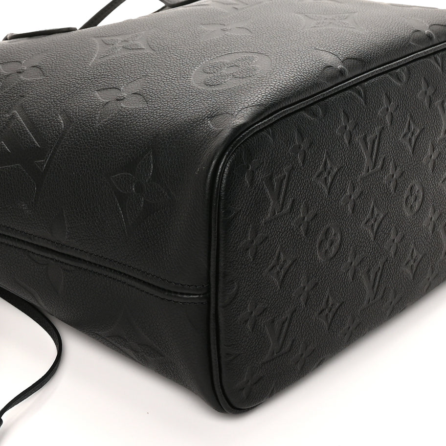 Louis Vuitton Empreinte Monogram Giant Neverfull MM Black Image 8