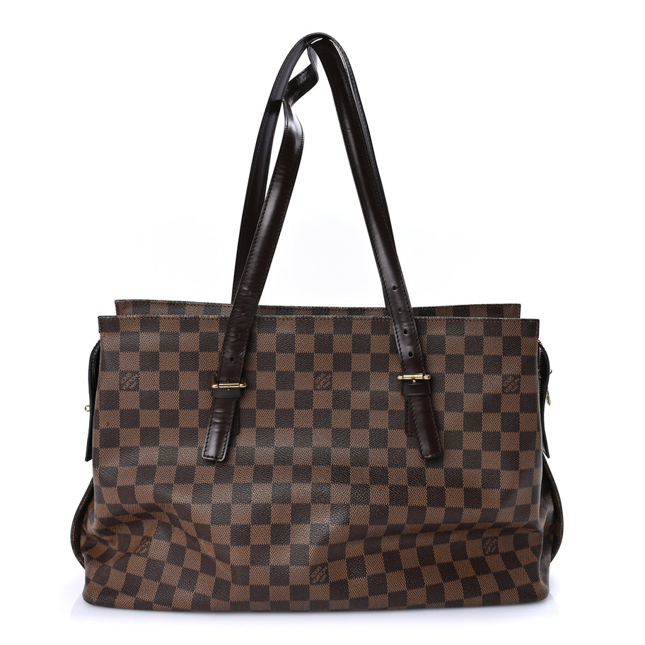 Louis Vuitton Damier Ebene Chelsea Tote Brown Image 1