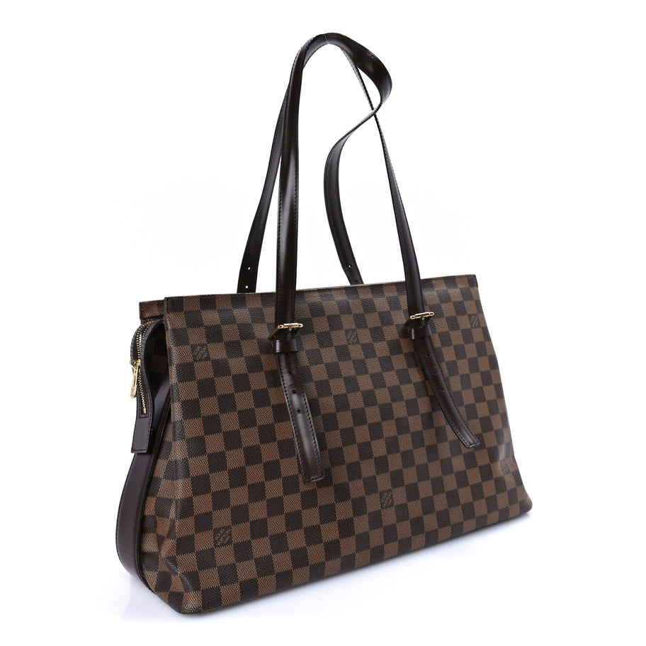 Louis Vuitton Damier Ebene Chelsea Tote Brown Image 2