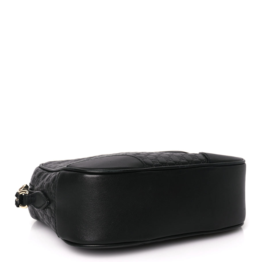 Gucci Microguccissima Mini Bree Messenger Bag Black Image 3