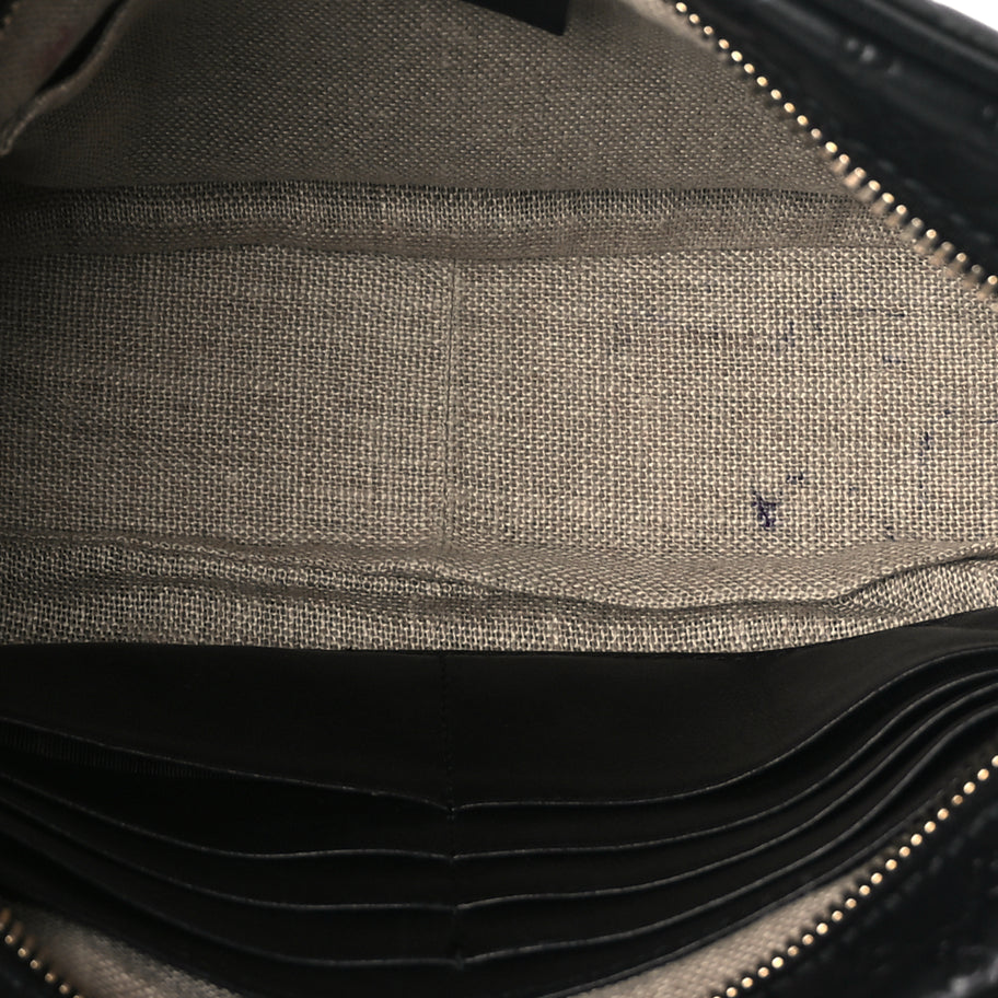 Gucci Microguccissima Mini Bree Messenger Bag Black Image 4