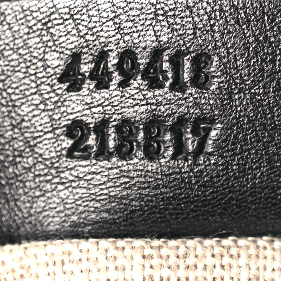 Gucci Microguccissima Mini Bree Messenger Bag Black Image 6