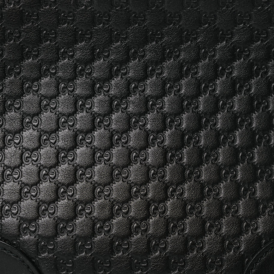 Gucci Microguccissima Mini Bree Messenger Bag Black Image 7