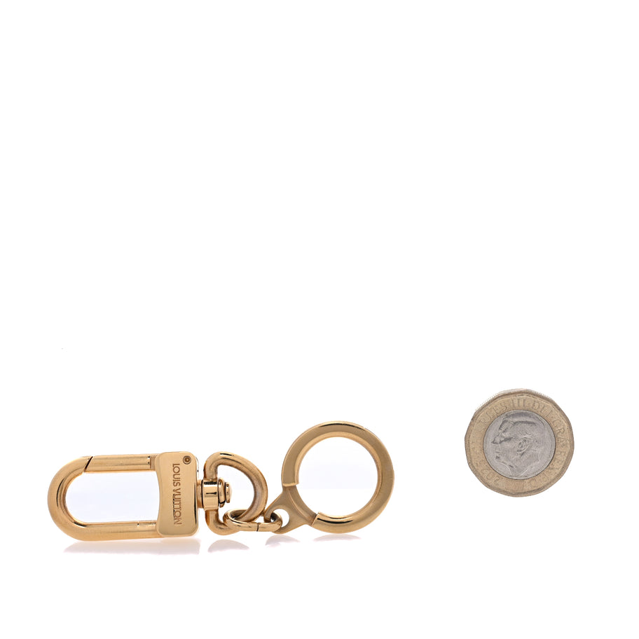 Louis Vuitton Pochette Extender Key Ring Gold Image 2