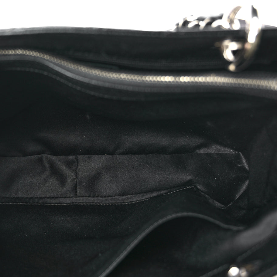 Chanel Caviar Quilted Grand Shopping Tote GST Black Image 4