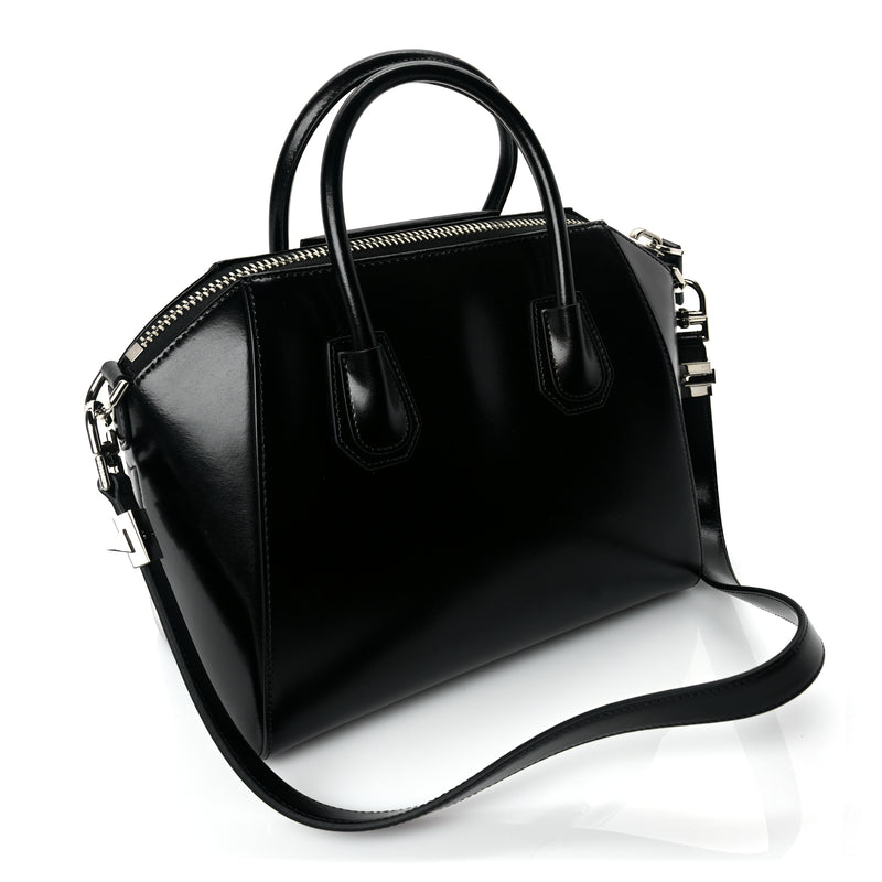  Givenchy Shiny Lord Calfskin Small Antigona Black