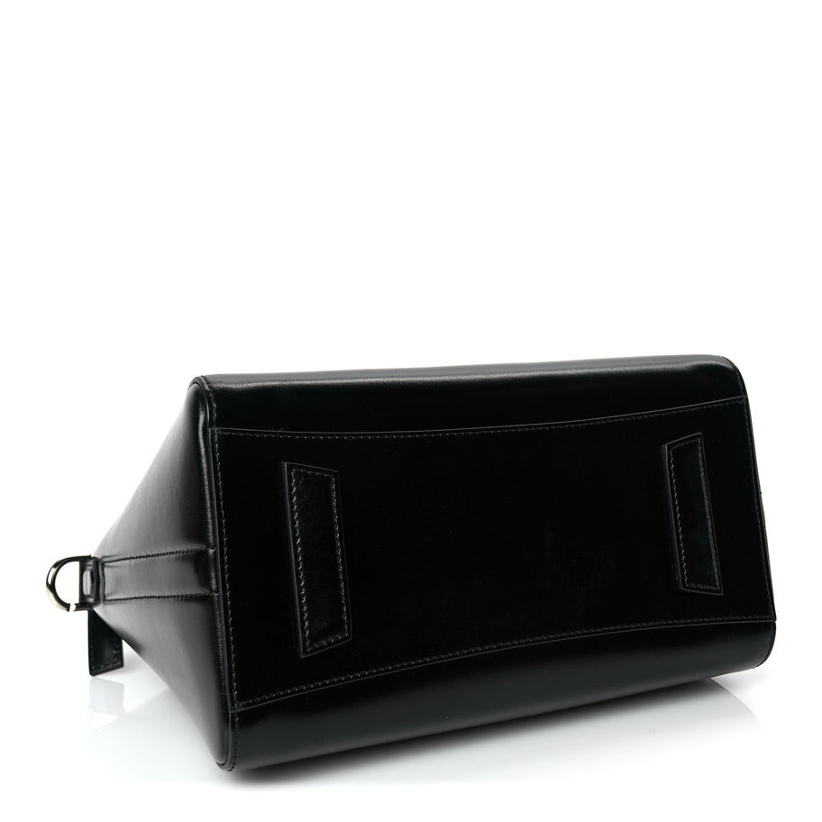 Givenchy Shiny Lord Calfskin Small Antigona Black Image 3
