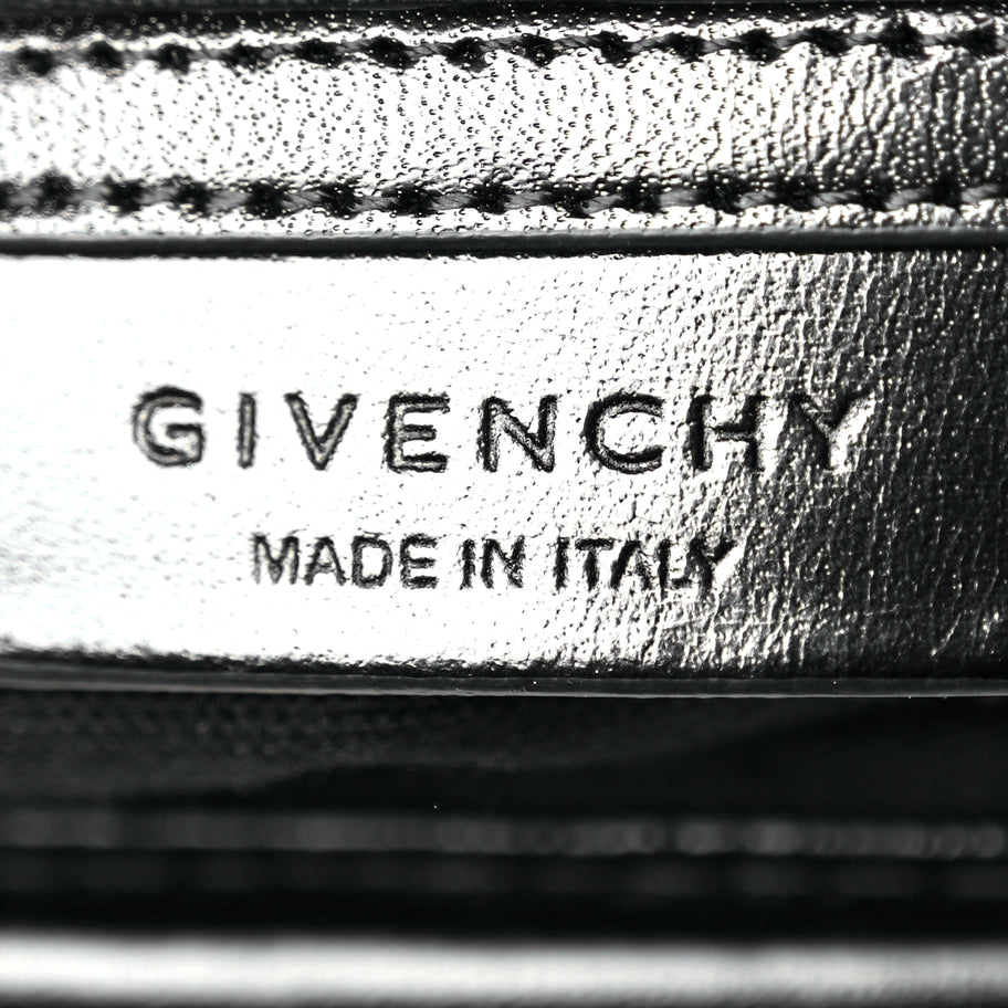 Givenchy Shiny Lord Calfskin Small Antigona Black Image 5