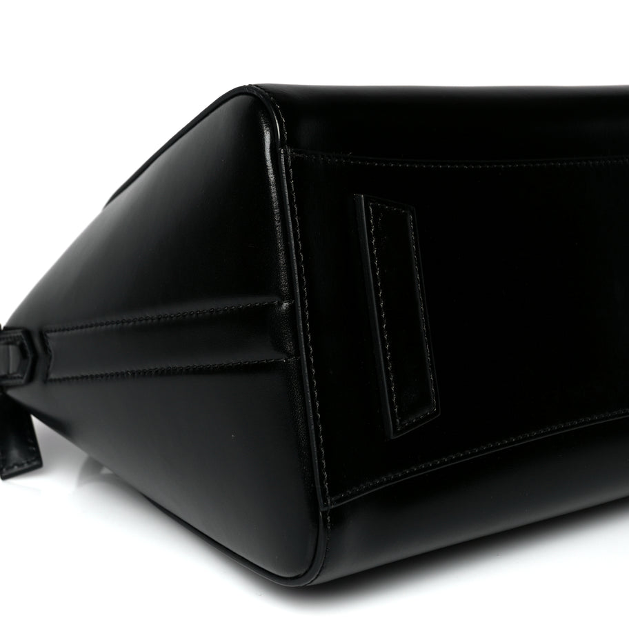 Givenchy Shiny Lord Calfskin Small Antigona Black Image 7