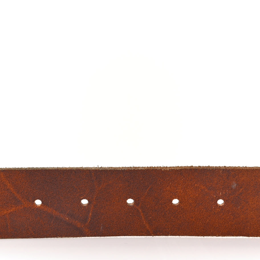 Gucci Faded Calfskin Double G 40mm Belt 80 32 Cuir Image 3