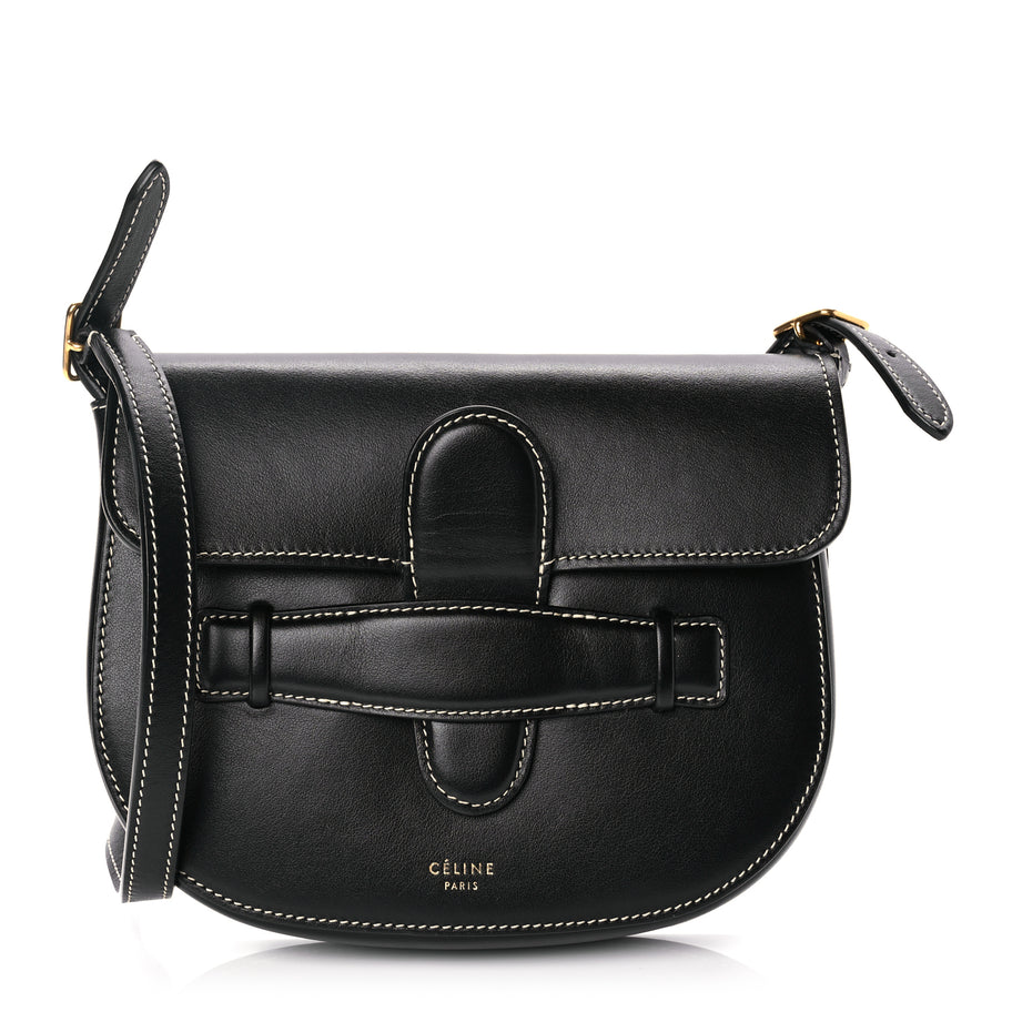 Celine  Smooth Calfskin Mini Symmetrical Bag Black Image 1