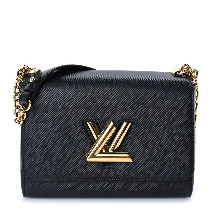  Louis Vuitton Epi Twist Shoulder Bag MM Black