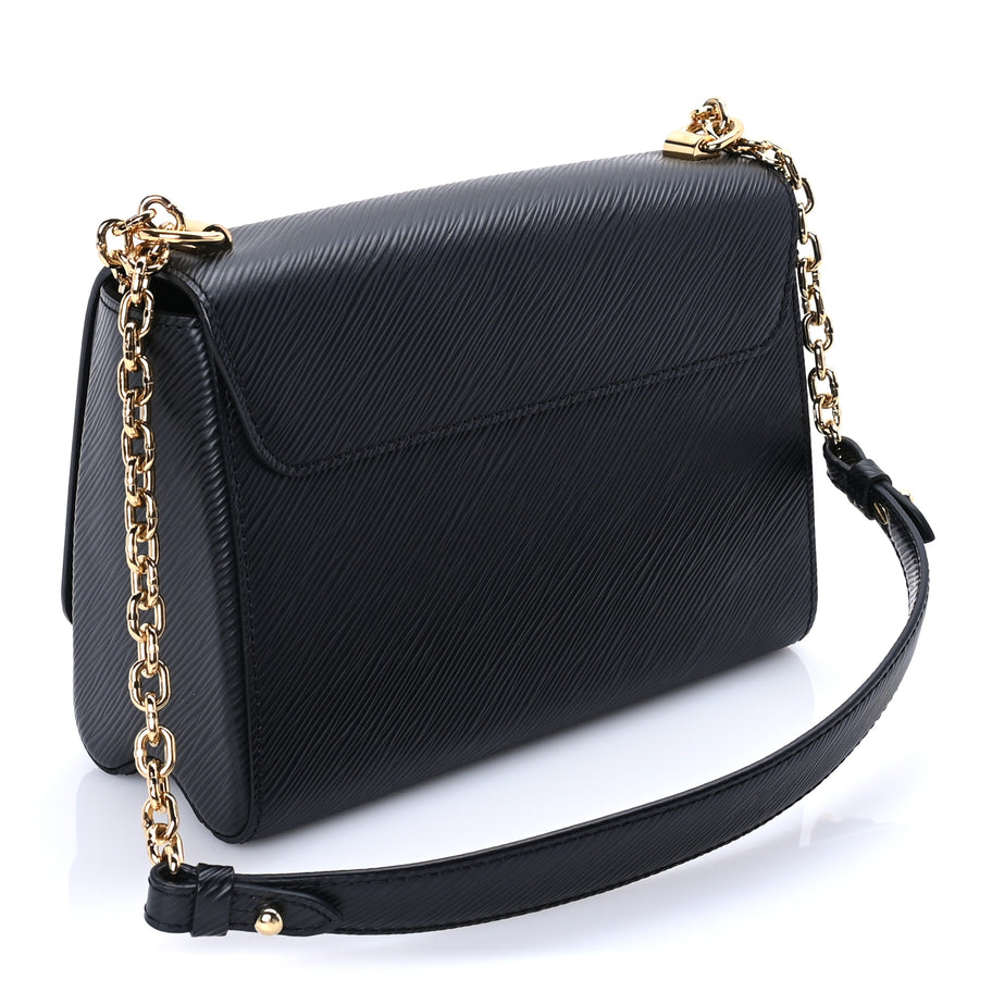 Louis Vuitton Epi Twist Shoulder Bag MM Black Image 2