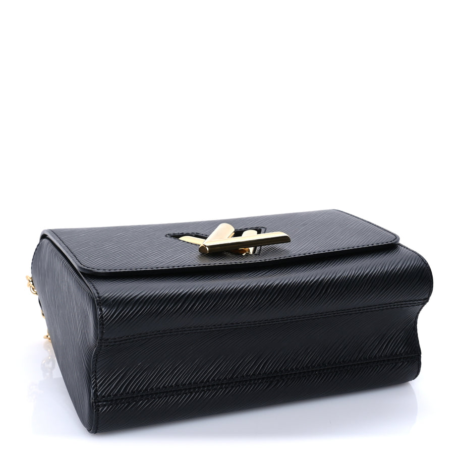 Louis Vuitton Epi Twist Shoulder Bag MM Black Image 3