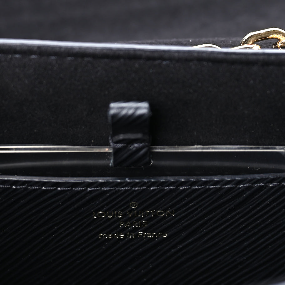 Louis Vuitton Epi Twist Shoulder Bag MM Black Image 5