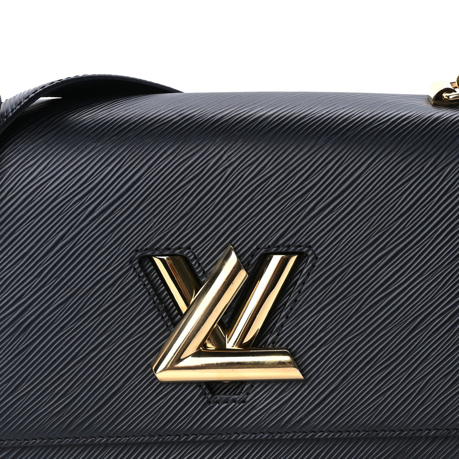 Louis Vuitton Epi Twist Shoulder Bag MM Black Image 6