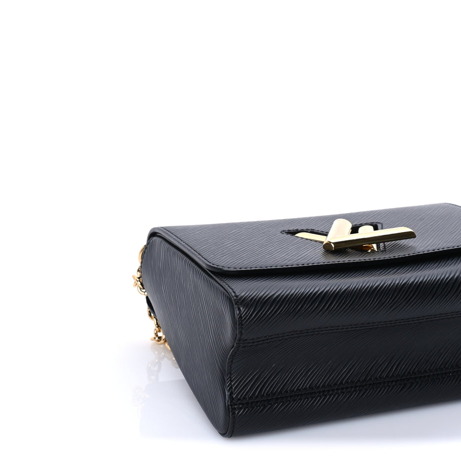 Louis Vuitton Epi Twist Shoulder Bag MM Black Image 7