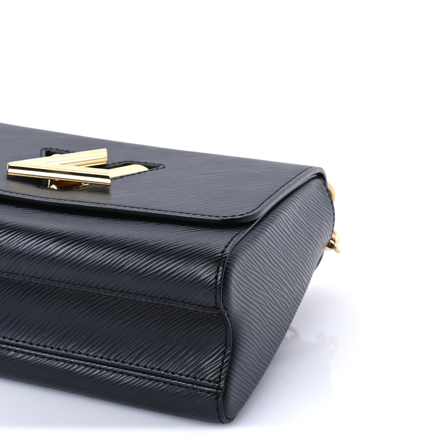 Louis Vuitton Epi Twist Shoulder Bag MM Black Image 8