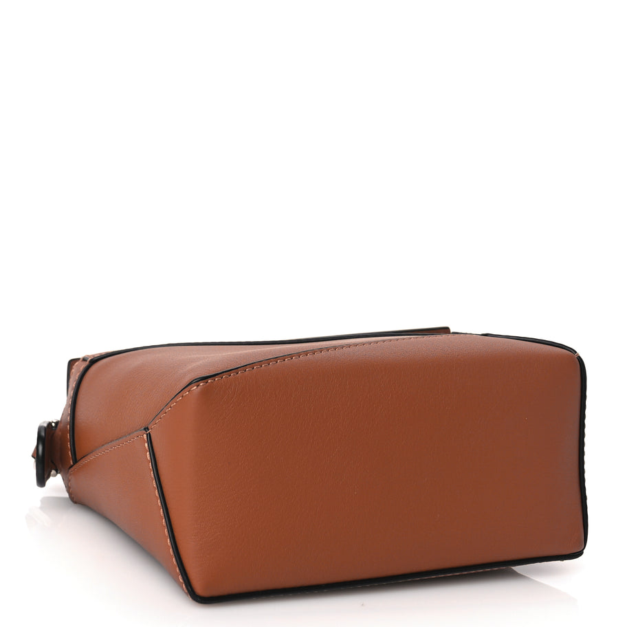 Loewe Calfskin Mini Puzzle Edge Bag Tan Image 3