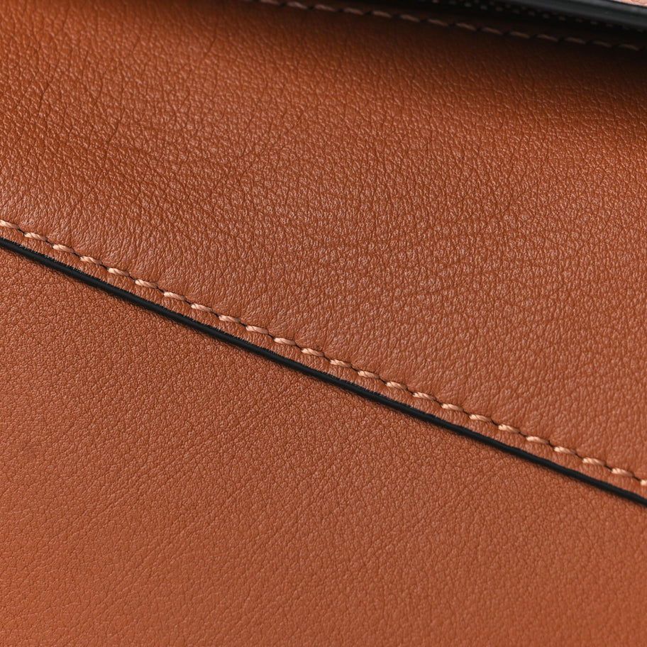 Loewe Calfskin Mini Puzzle Edge Bag Tan Image 6