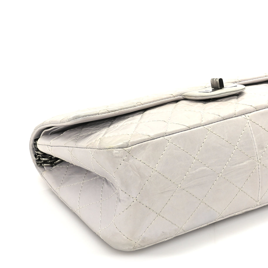 Chanel Aged Calfskin 2.55 Reissue 226 Flap  Ivory Image 8