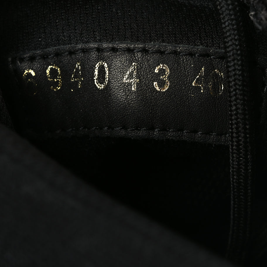 Balenciaga Canvas Distressed Mens 20mm Strike Lace Up Boots 46 Black Image 8