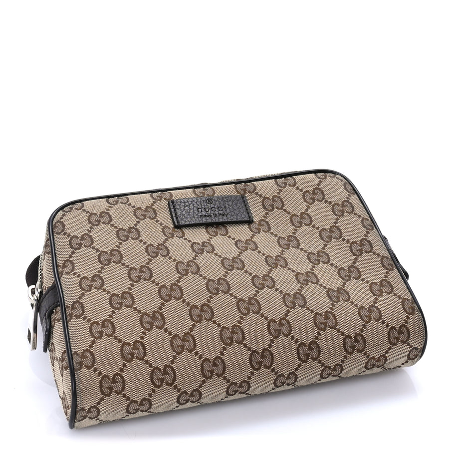 Gucci Monogram Belt Bag Dark Brown Image 3