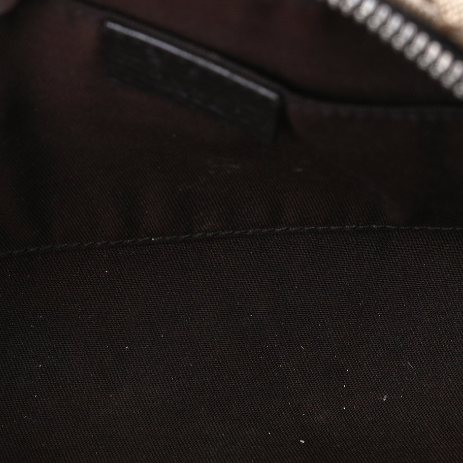 Gucci Monogram Belt Bag Dark Brown Image 4