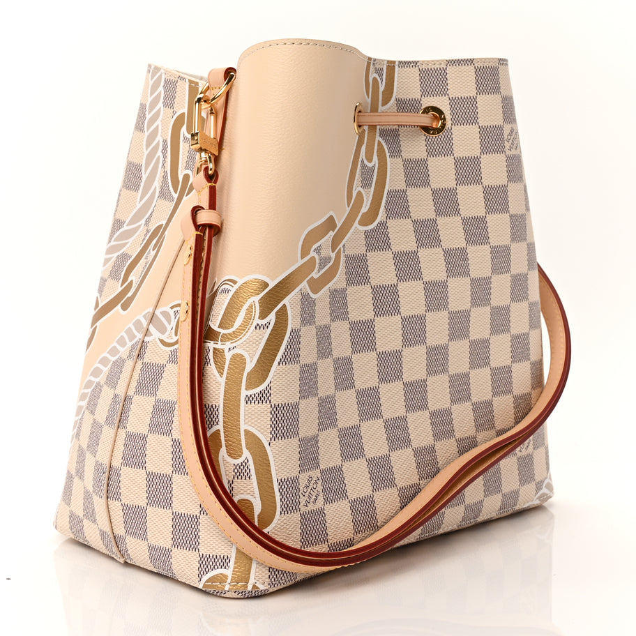 Louis Vuitton Damier Azur Nautical Neonoe MM Image 2