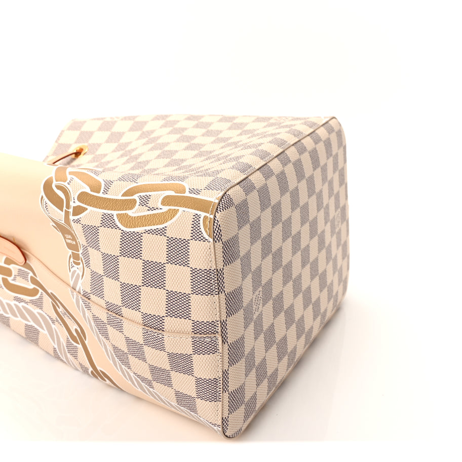 Louis Vuitton Damier Azur Nautical Neonoe MM Image 8