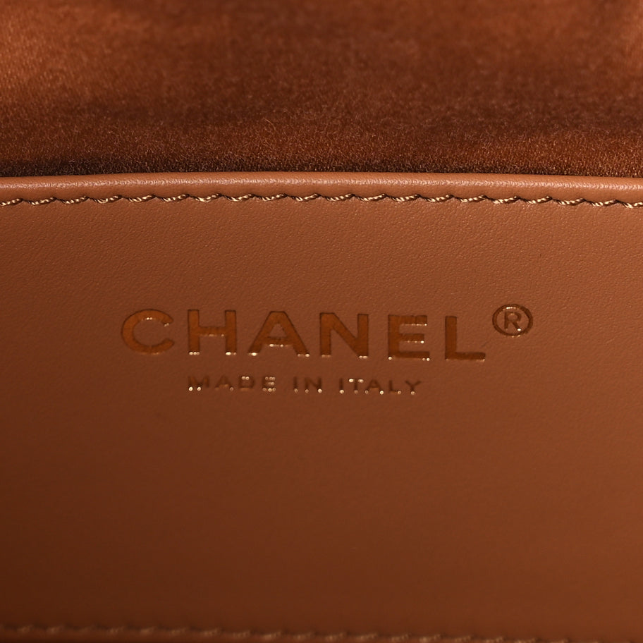 Chanel Caviar Quilted Small Chanel 25 Handbag Brown Image 5