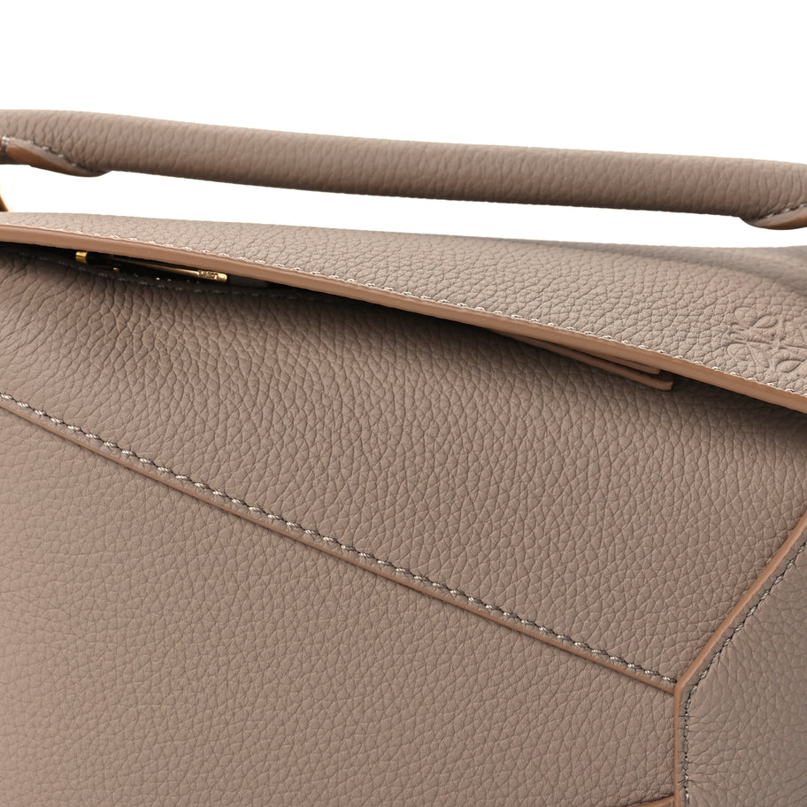 Loewe Calfskin Mini Puzzle Bag  Sand Image 6