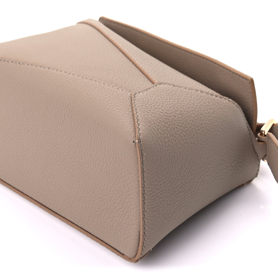 Loewe Calfskin Mini Puzzle Bag  Sand Image 8