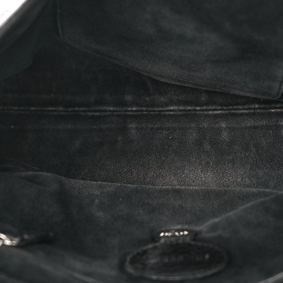 Mulberry Small Classic Grain Calfskin Medium Lily Black Image 4