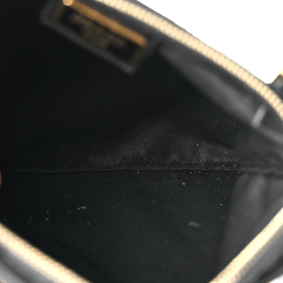 Prada Nylon Vela Flat Messenger Bag Black Image 4