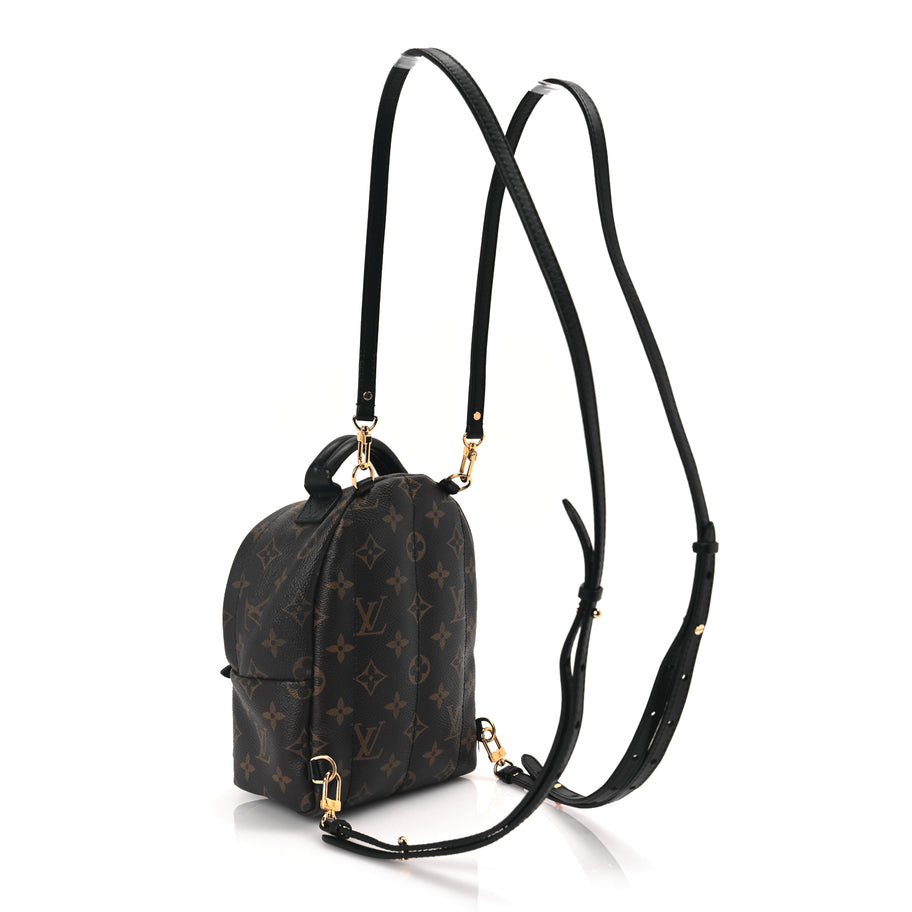 louis vuitton backpack mini white Louis Vuitton Monogram Palm Springs Backpack Mini