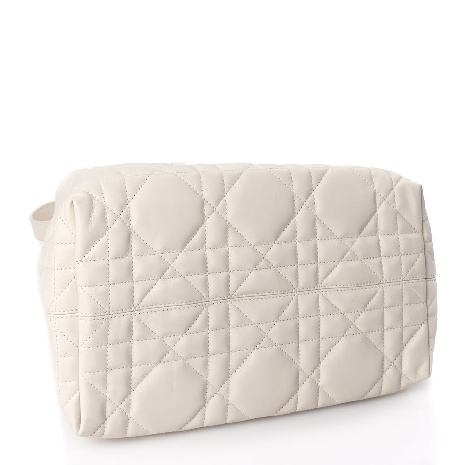 Christian Dior Calfskin Macrocannage Medium Toujours Latte Image 3