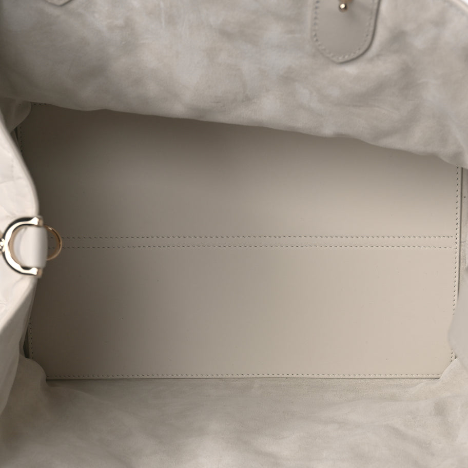 Christian Dior Calfskin Macrocannage Medium Toujours Latte Image 4