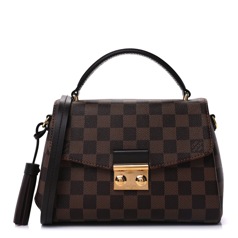  Louis Vuitton Damier Ebene Croisette Brown