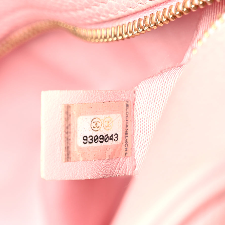Chanel Caviar Quilted Small Bowler Pink Image 2