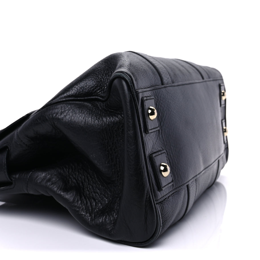 Mulberry Natural Vegetable Tanned Bayswater  Black Image 7