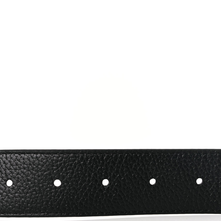 Louis Vuitton Monogram LV Circle 35mm Reversible Belt 80 32 Black Image 4
