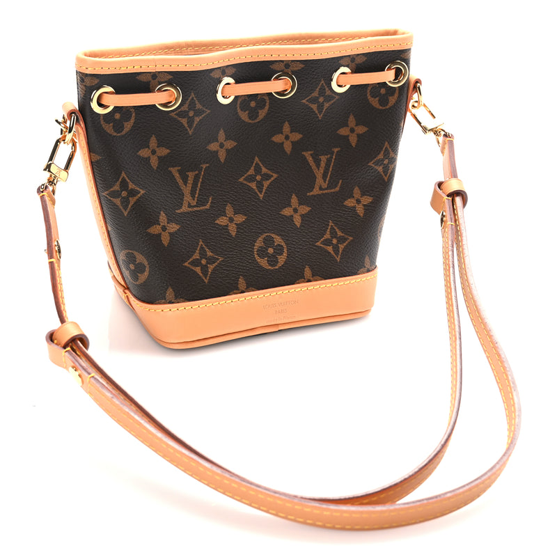  Louis Vuitton Monogram Nano Noe NV