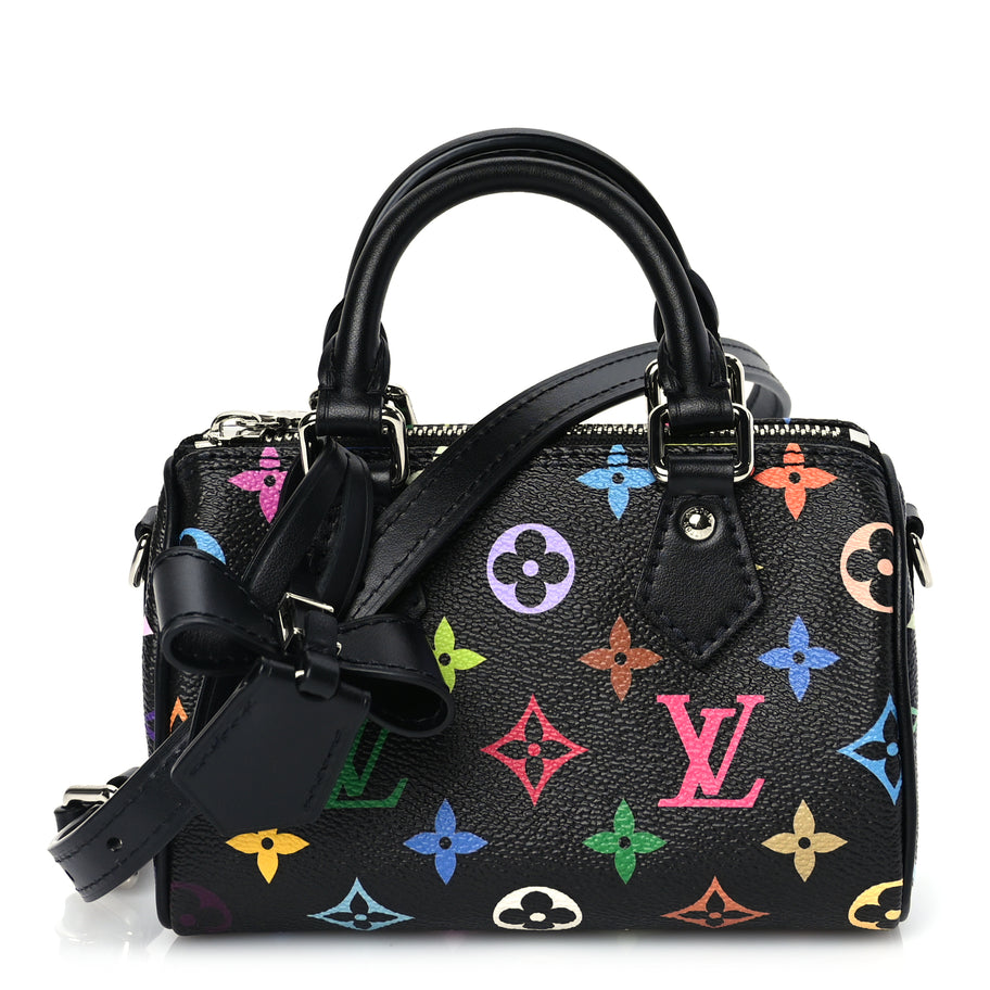 Louis Vuitton LV X TM Monogram Multicolor Nano Speedy Black Image 1