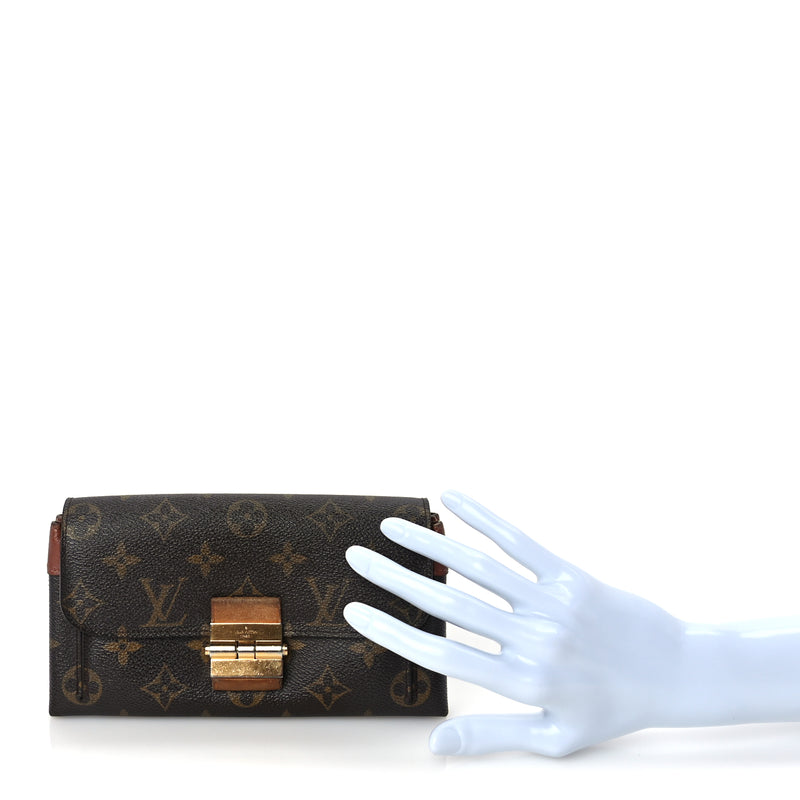  Louis Vuitton Monogram Elysee Wallet  Havane